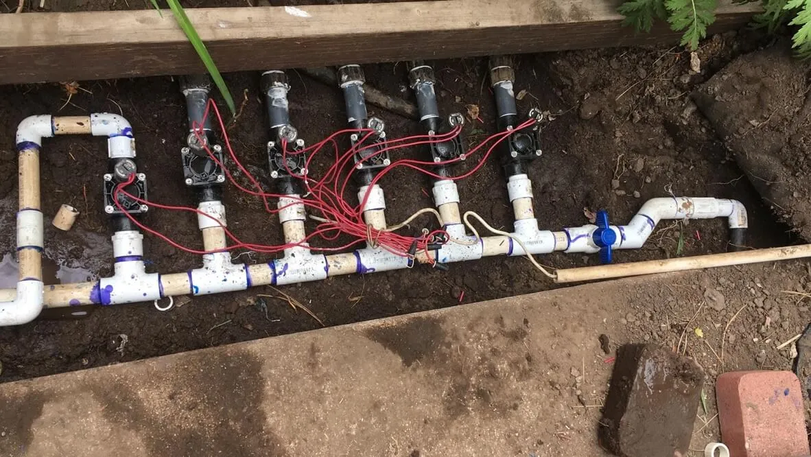A sprinkler system